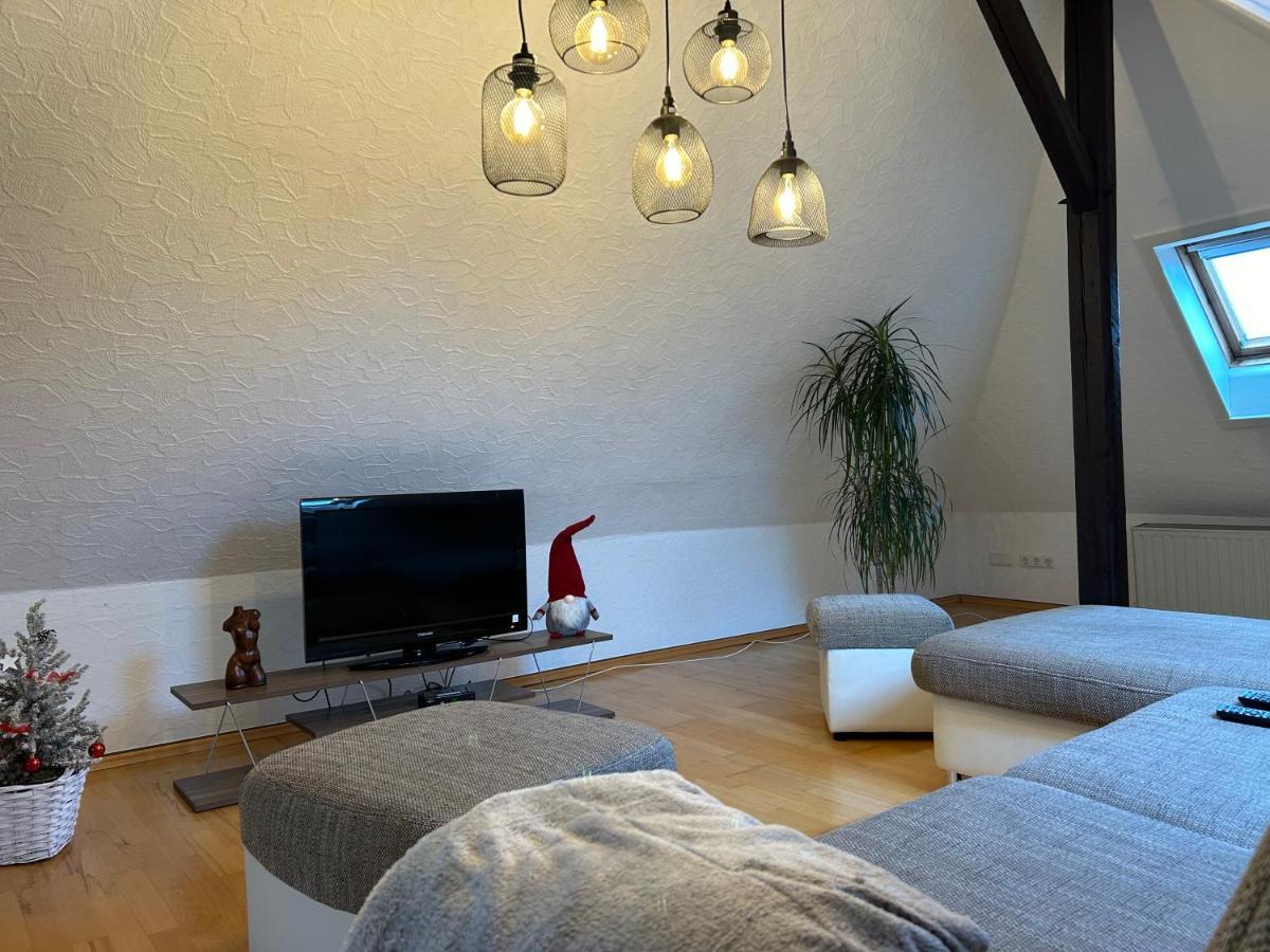 Pension Hotel Leinefelde Am Bahnhof エクステリア 写真